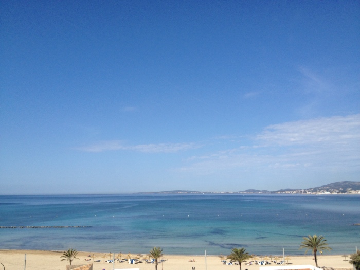 Palma de Mallorca beach via MontgomeryFest